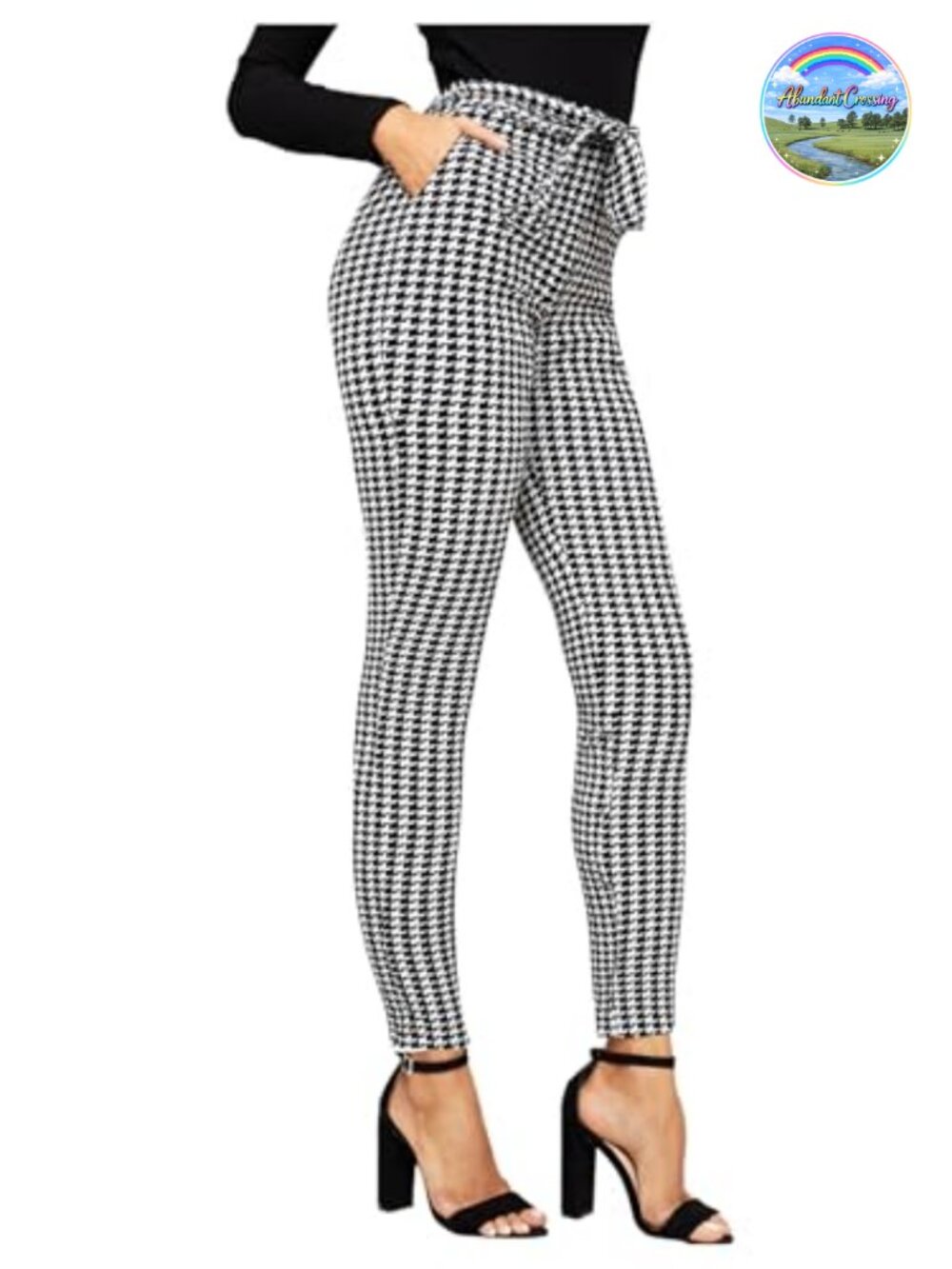 High Waist Skinny Leggings Stretchy Soft Work Pants